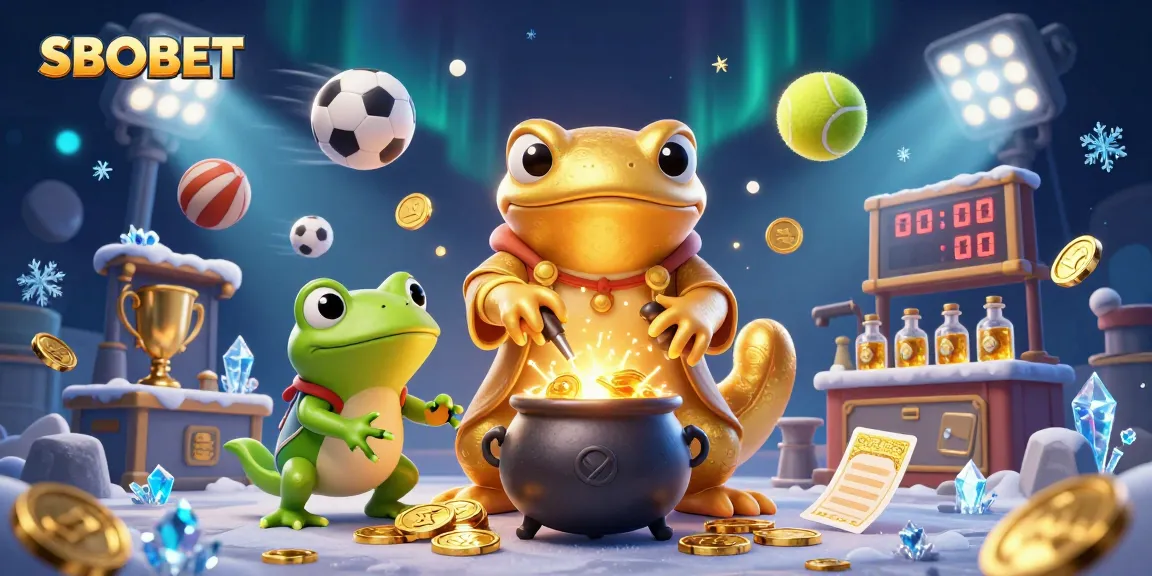 SBOBET menghadirkan pengalaman taruhan olahraga yang seru dengan visual dinamis dan piala emas yang bersinar.