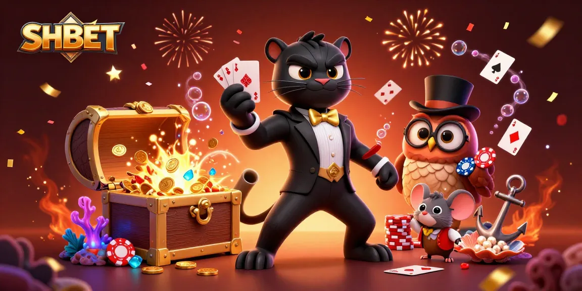 SHBET provides a vibrant casino experience with engaging characters and dynamic visuals while playing.